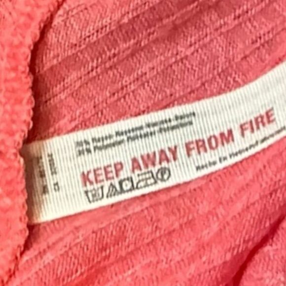 NTIMATELY FREE PEOPLE Women’s Coral Ribbed Wear Me Now Tank Top Size XS - Picture 7 of 8